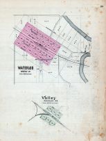 Waterloo, Valley, Nebraska State Atlas 1885